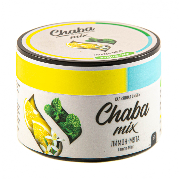 Chaba Лимон-Мята Nicotine Free 50 Г в Томске