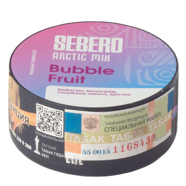 Табак Sebero Arctic Mix Bubble Fruit  25 грамм в Томске