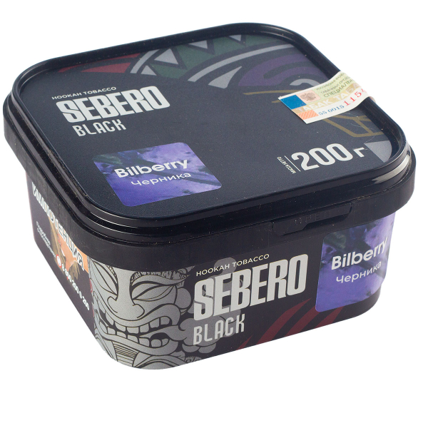 Табак Sebero Black Bilberry  200 грамм в Томске