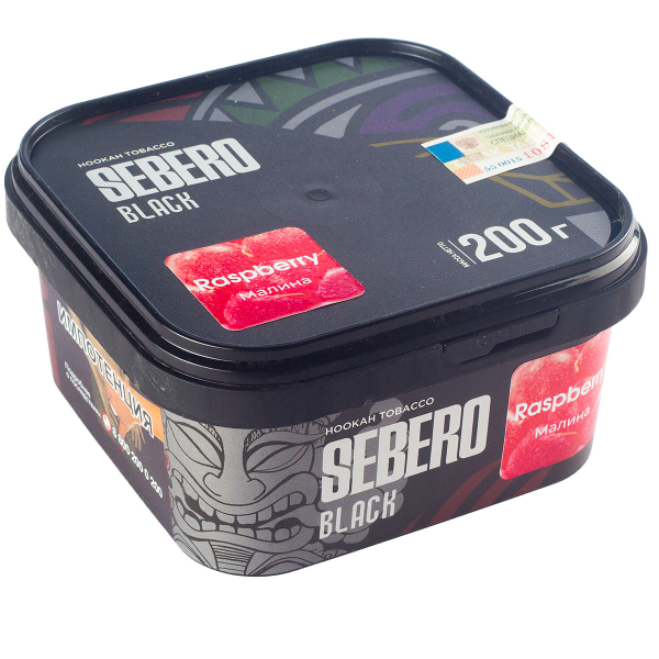 Табак Sebero Black Raspberry  200 грамм в Томске