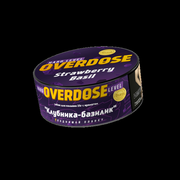 Табак Overdose Strawberry Basil  25 грамм в Томске