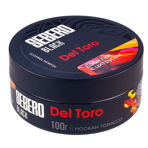Табак Sebero Black Del Toro  100 грамм в Томске