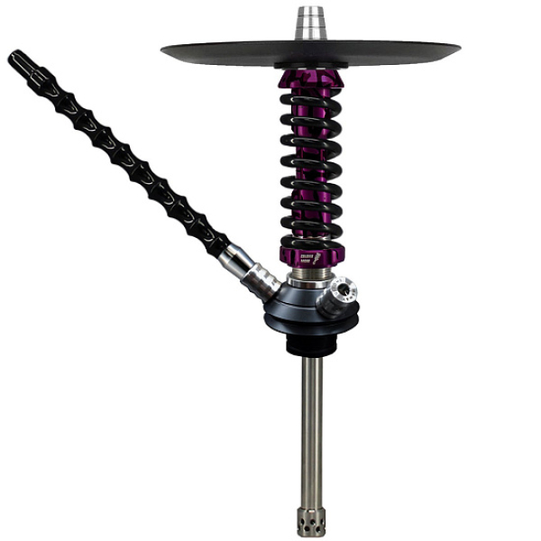 Кальян Mamay Custom Coilovers Micro Пурпурный Сплеш Черный  в Томске