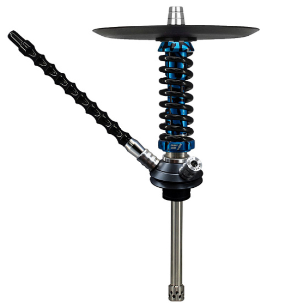 Кальян Mamay Custom Coilovers Micro Синий Сплеш Черный  в Томске