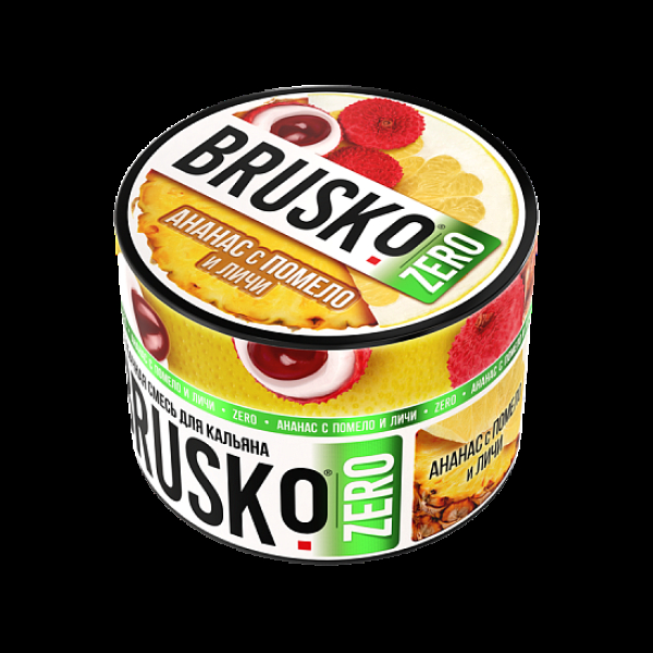 Смесь Brusko Ананас С Помело И Личи (Zero)  50 гр в Томске