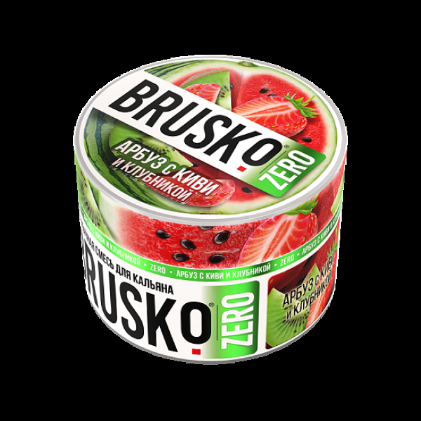 Смесь Brusko Арбуз С Киви И Клубникой (Zero)  50 гр в Томске