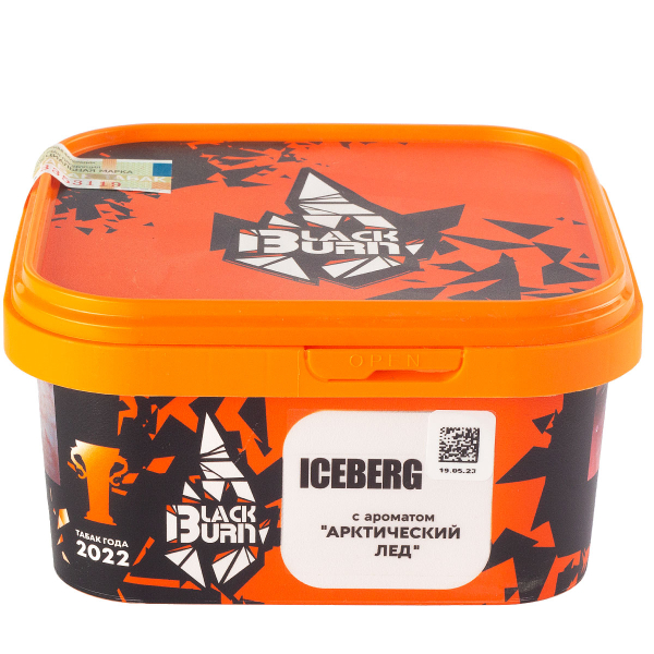 Табак Burn Black Iceberg  200 грамм в Томске