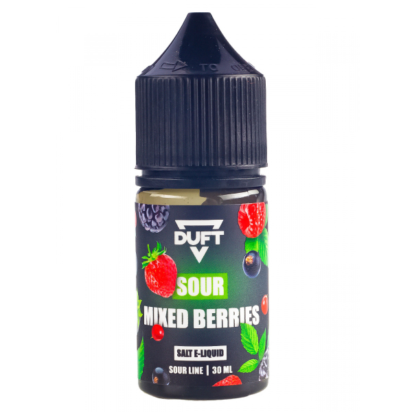 Жидкость Duft Sour Line Salt 20 Mixed Berries 30 Мл в Томске