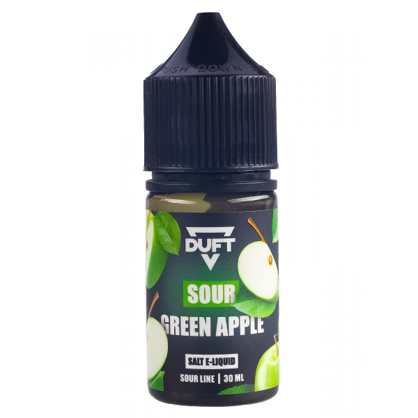 Жидкость Duft Sour Line Salt 20 Green Apple 30 Мл в Томске