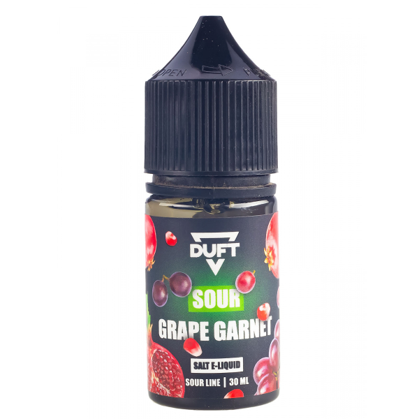 Жидкость Duft Sour Line Salt 20 Grape Garnet 30 Мл в Томске