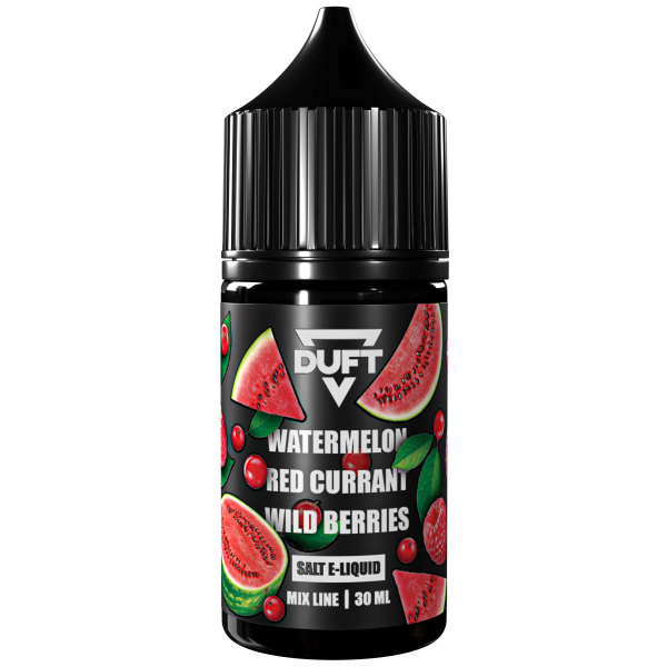 Жидкость Duft Mix Line Salt 20 Watermelon Red Currant Wild Berries 30 Мл в Томске