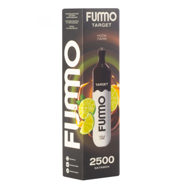 Fummo Target Кола Лайм (2500 Затяжек) в Томске