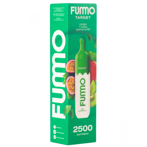 Fummo Target Киви Гуава Маракуйя (2500 Затяжек) в Томске