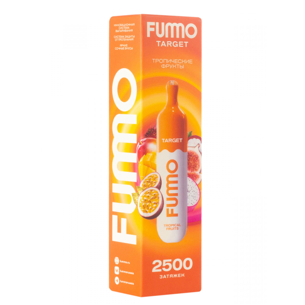 Fummo Target Тропические Фрукты (2500 Затяжек) в Томске
