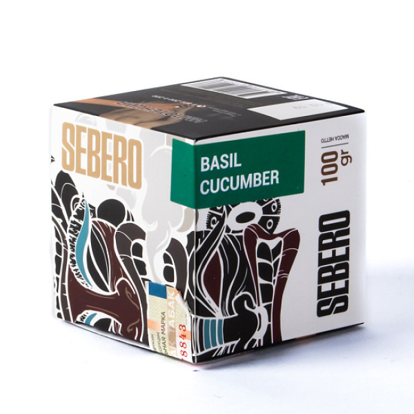Табак Sebero Basil-Cucumber  100 грамм в Томске