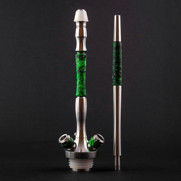 Кальян Union Hookah Fibonacci Акрил Зеленый 2  в Томске