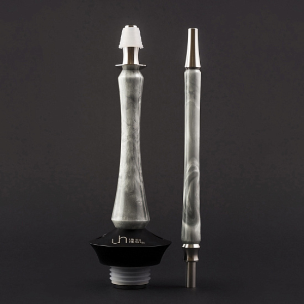 Кальян Union Hookah Sleek Акрил Серый  в Томске
