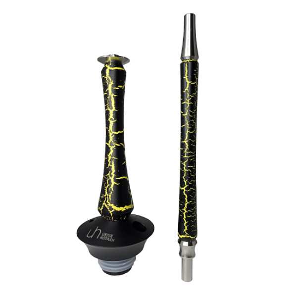 Кальян Union Hookah Sleek Кракле Желтый  в Томске