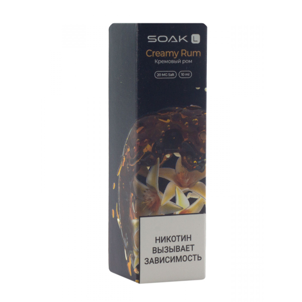 Жидкость Soak Creamy Rum 10 Мл 2 Мг в Томске