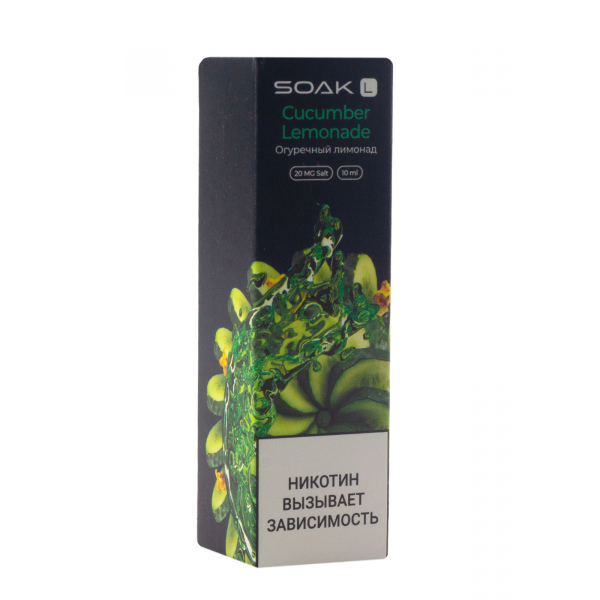 Жидкость Soak Cucumber Lemonade 10 Мл 2 Мг в Томске