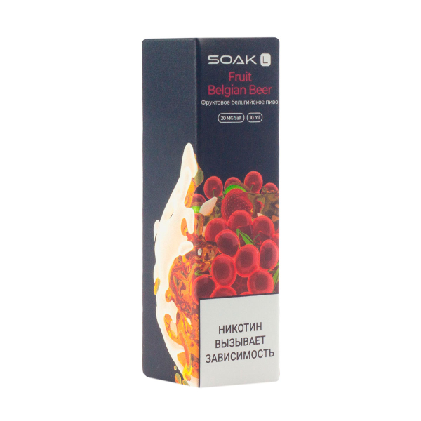 Жидкость Soak Fruit Belgian Beer 10 Мл 2 Мг в Томске