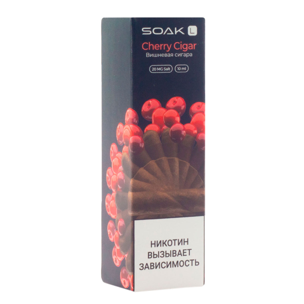 Жидкость Soak Cherry Cigar 10 Мл 2 Мг в Томске