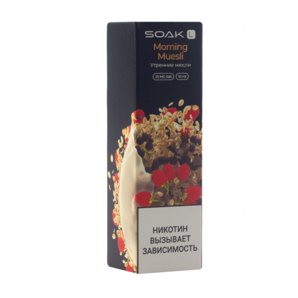 Жидкость Soak Morning Muesli 10 Мл 2 Мг в Томске