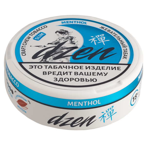 Жевательный табак Dzen Slim Menthol 9 грамм в Томске