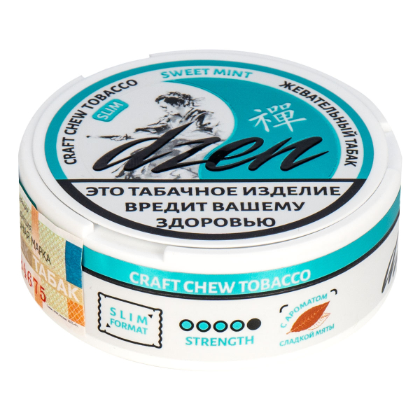 Жевательный табак Dzen Slim Sweet Mint 9 грамм в Томске