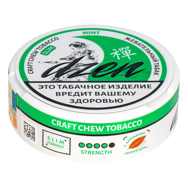 Жевательный табак Dzen Slim Mint 9 грамм в Томске