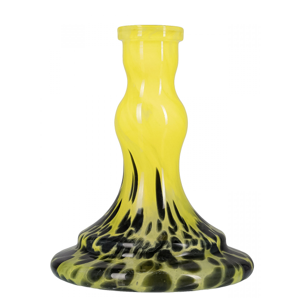 Колба Vessel Glass Волна Чёрно-Жёлтый Алебастр в Томске
