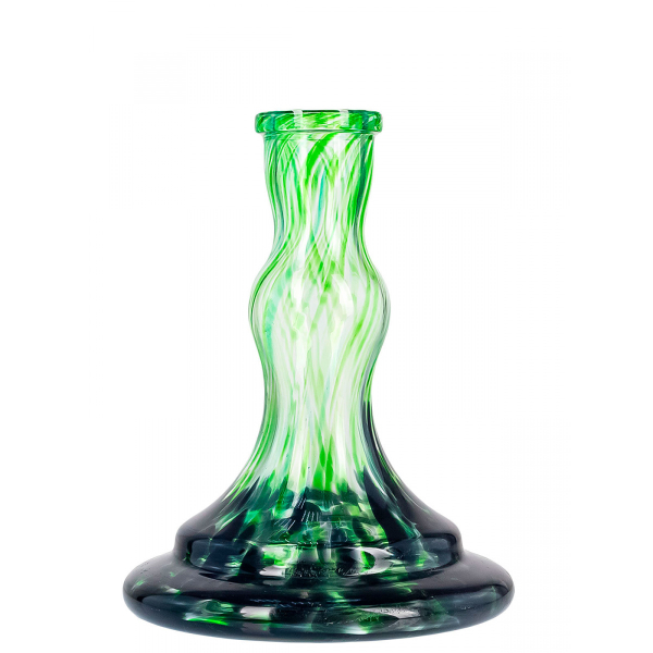 Колба Vessel Glass Волна Крошка Чёрно-Зелёная в Томске