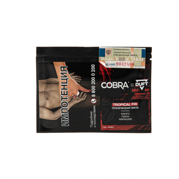 Табак Duft X Cobra Tropical Fir  20 грамм в Томске