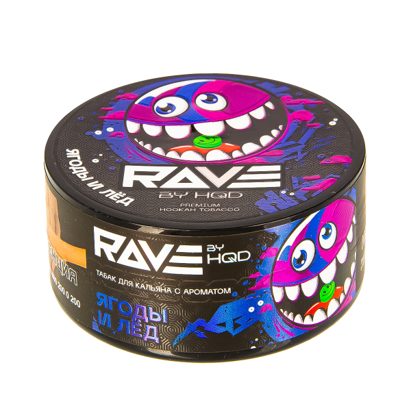 Табак Rave By Hqd Ягоды И Лед  25 грамм в Томске