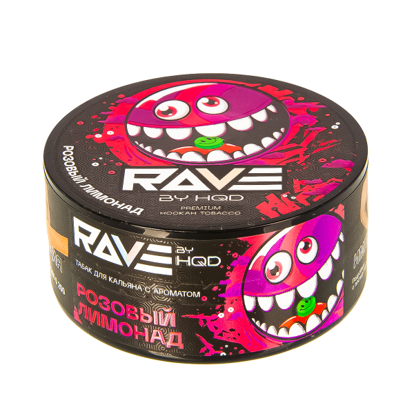 Табак Rave By Hqd Розовый Лимонад  25 грамм в Томске