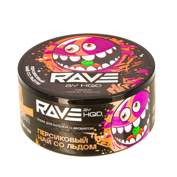 Табак Rave By Hqd Персиковый Чай Со Льдом  25 грамм в Томске