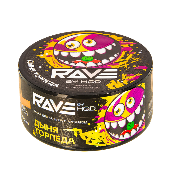 Табак Rave By Hqd Дыня Торпеда  25 грамм в Томске