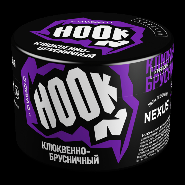 Табак Hook Клюквенно-Брусничный  50 грамм в Томске