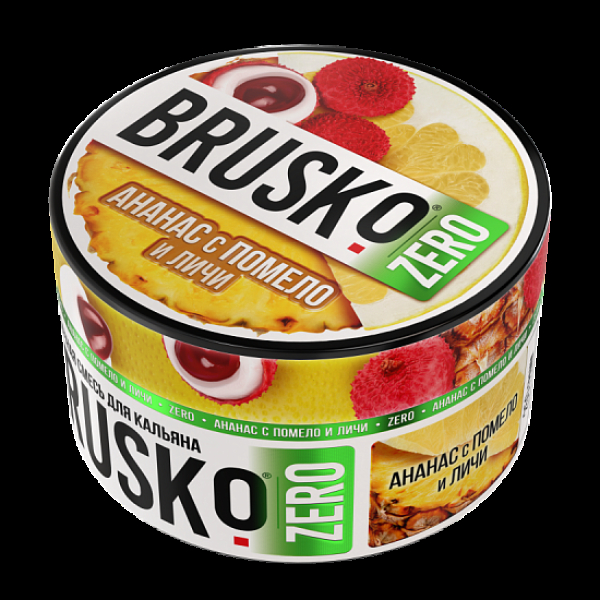 Смесь Brusko Ананас С Помело И Личи (Zero)  250 гр в Томске
