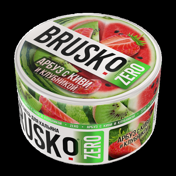Смесь Brusko Арбуз С Киви И Клубникой (Zero)  250 гр в Томске