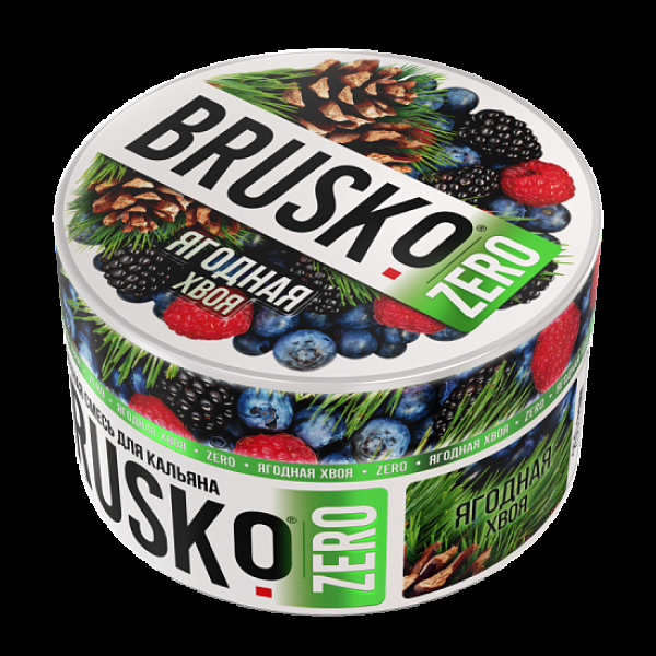 Смесь Brusko Ягодная Хвоя (Zero)  250 гр в Томске