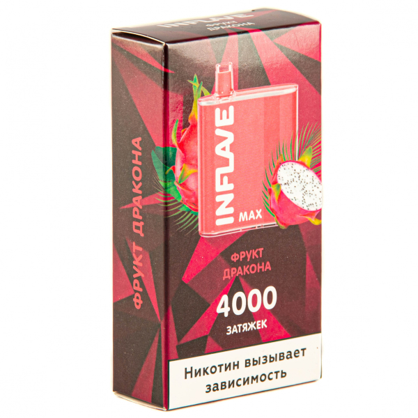 Inflave Max Фрукт Дракона (4000 Затяжек) в Томске