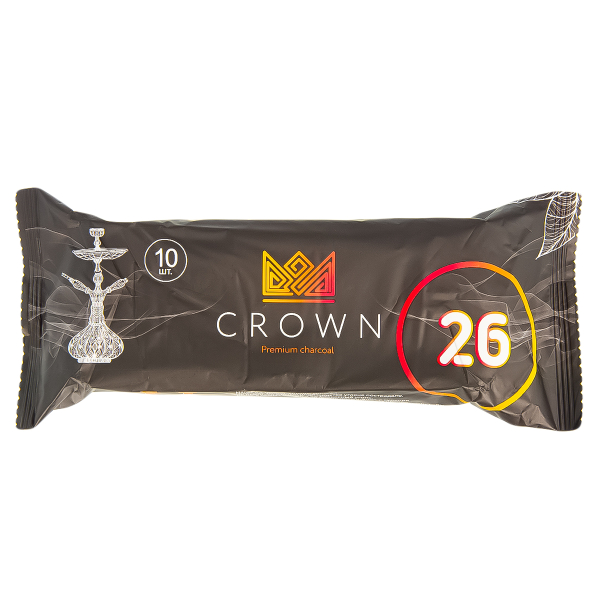 Уголь Crown Кокосовый 10 Шт (26 Мм) в Томске