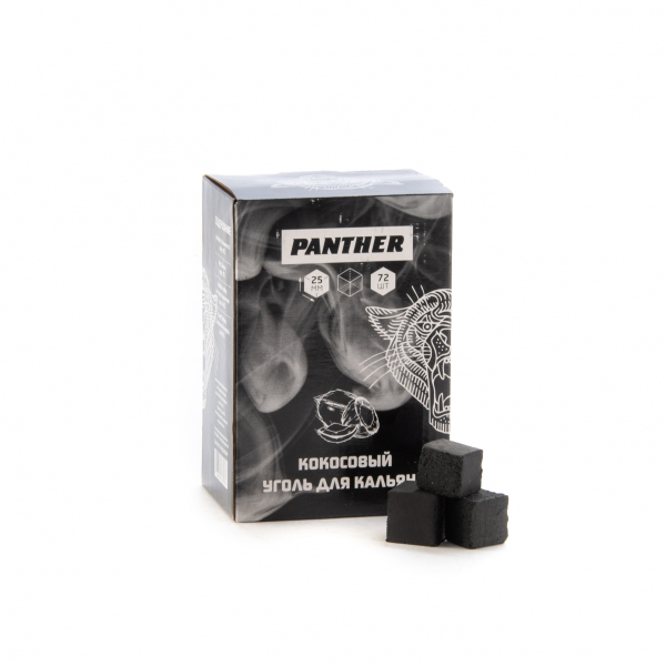 Уголь Кокосовый Panther 72 Шт (25 Мм) в Томске
