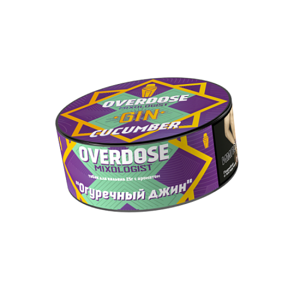 Табак Overdose Gin Cucumber   25 грамм в Томске