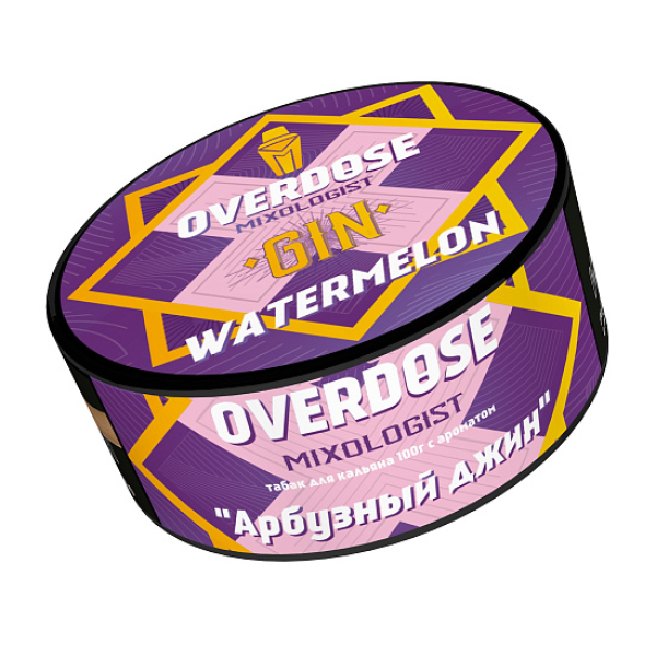 Табак Overdose Gin Watermelon  100 грамм в Томске