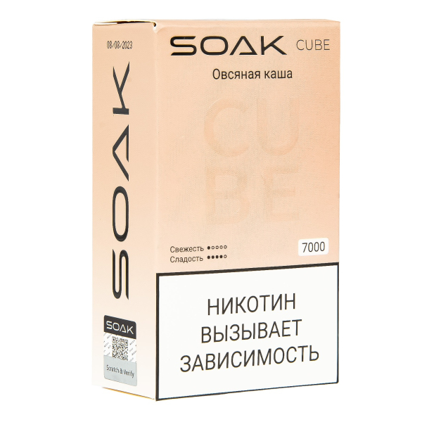 Soak Cube Овсяная Каша 7000 Затяжек в Томске