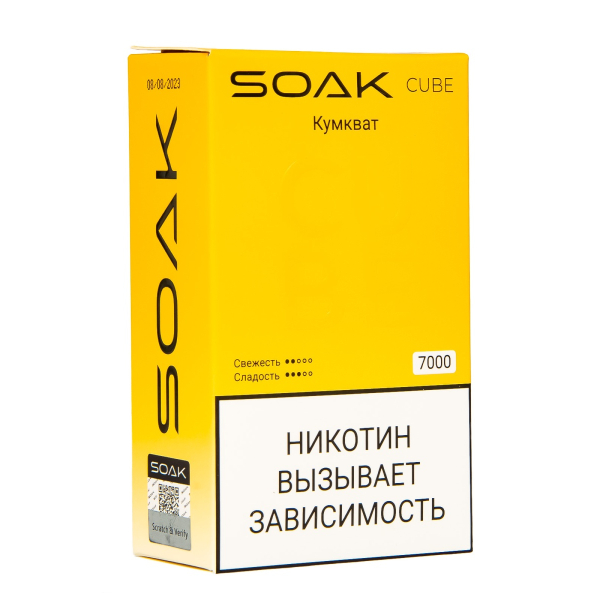 Soak Cube Кумкват 7000 Затяжек в Томске
