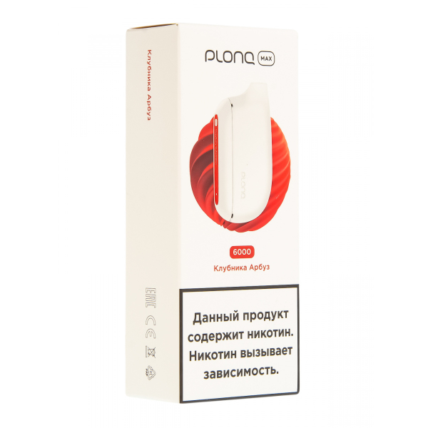 Plonq Max Клубника Арбуз (6000 Затяжек) 20 Мг в Томске