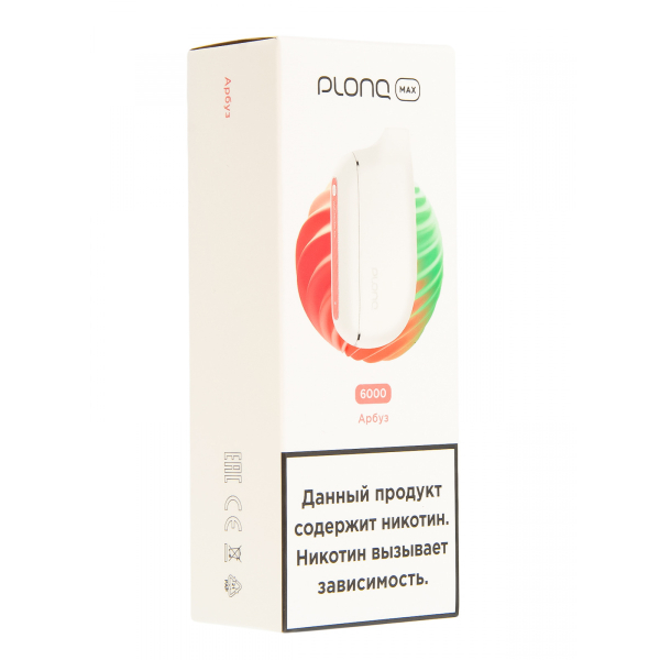 Plonq Max Арбуз (6000 Затяжек) 20 Мг в Томске
